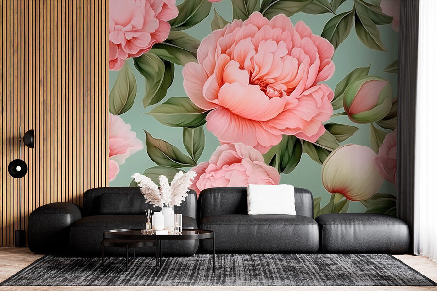 Prachtige bloemen in zachte pasteltinten