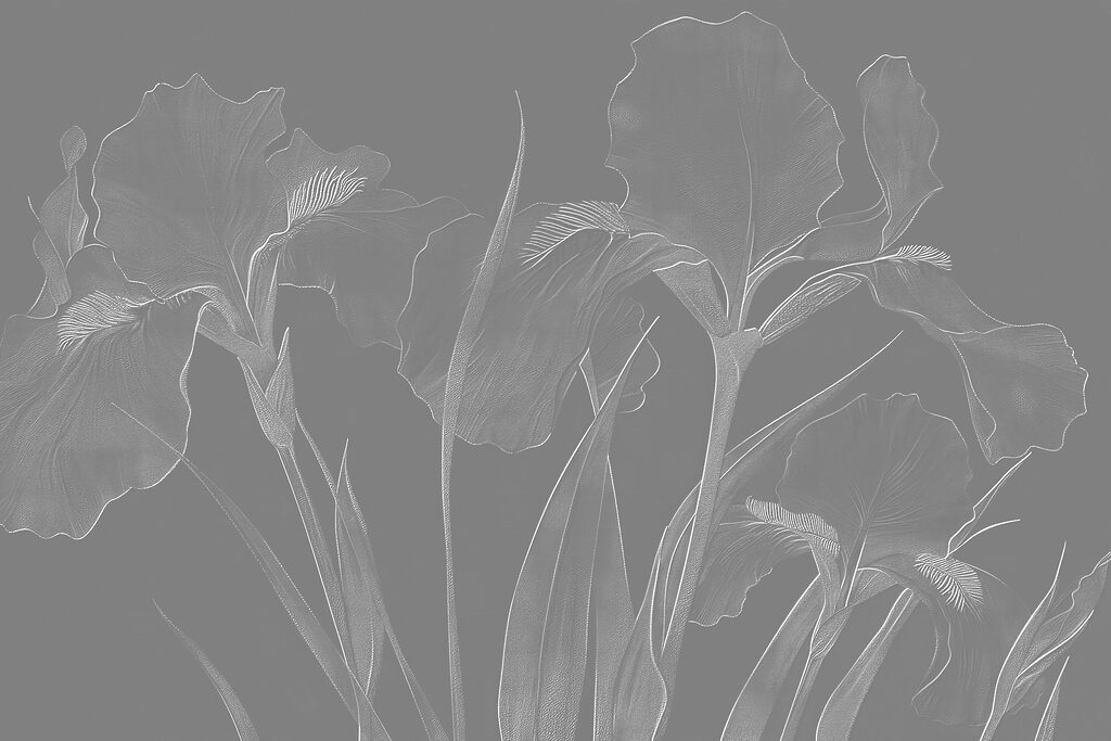 Elegante bloemmotieven in zachte tinten Elegante bloemmotieven in zachte tinten