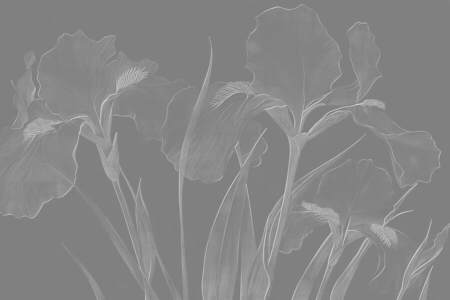 Elegante bloemmotieven in zachte tinten Elegante bloemmotieven in zachte tinten
