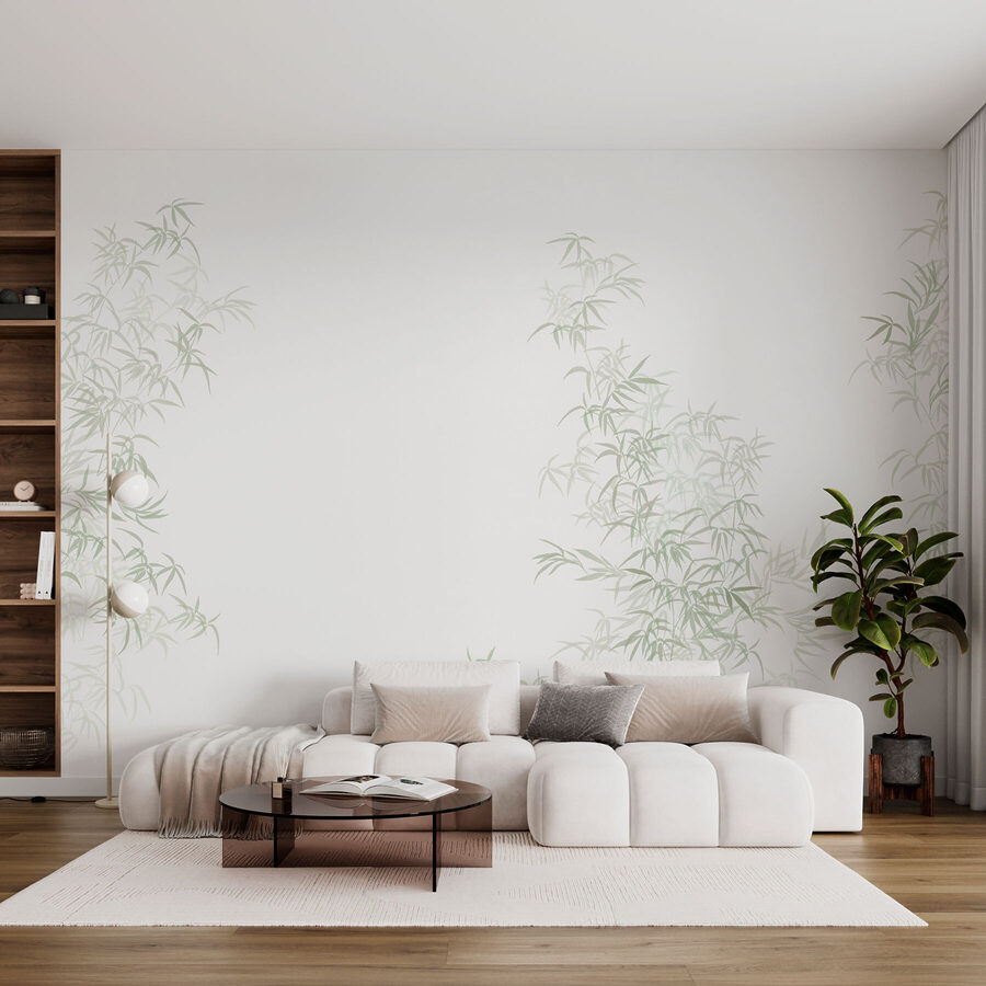 Plant met bladeren Plant met bladeren