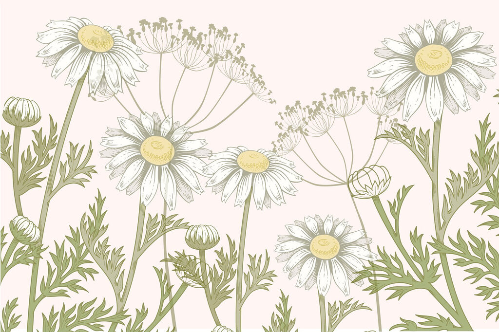 Delicate bloemen in zachte tinten Delicate bloemen in zachte tinten