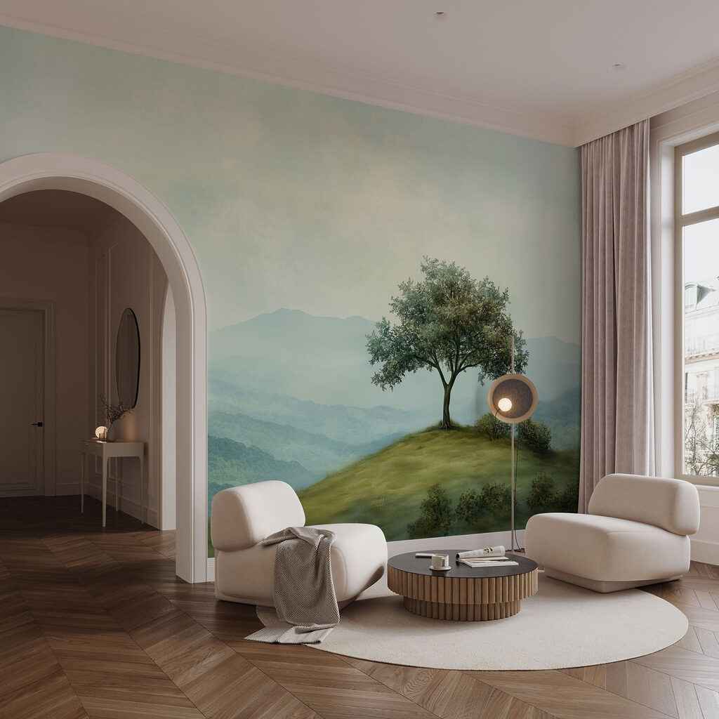 Tree on a hill Tree on a hill