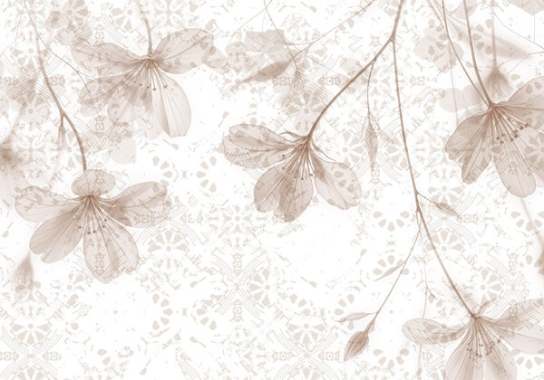 Delicate bloemen in zachte tinten. Delicate bloemen in zachte tinten.