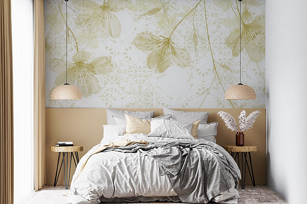 Delicate bloemen in zachte pasteltinten. Delicate bloemen in zachte pasteltinten.