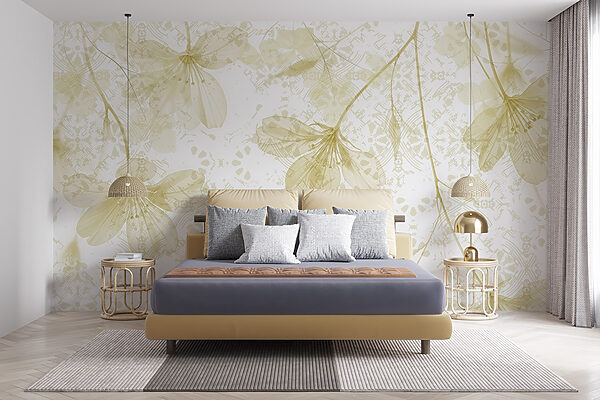 Delicate bloemen in zachte pasteltinten. Delicate bloemen in zachte pasteltinten.