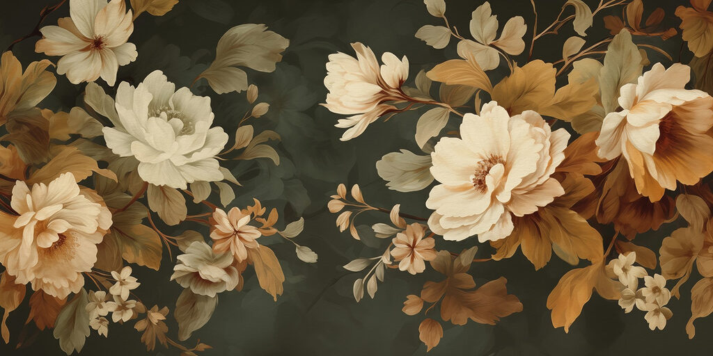 Elegant bloemstuk op donkere achtergrond Elegant bloemstuk op donkere achtergrond