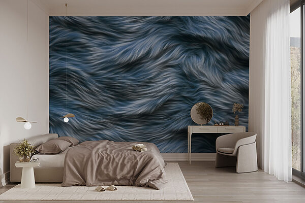 Vloeiende texturen in zachte kleuren Vloeiende texturen in zachte kleuren