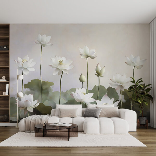 Groep witte bloemen Groep witte bloemen