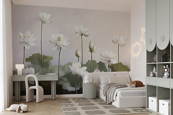 Groep witte bloemen Groep witte bloemen