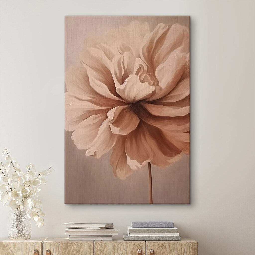 Delicate bloom in soft tones