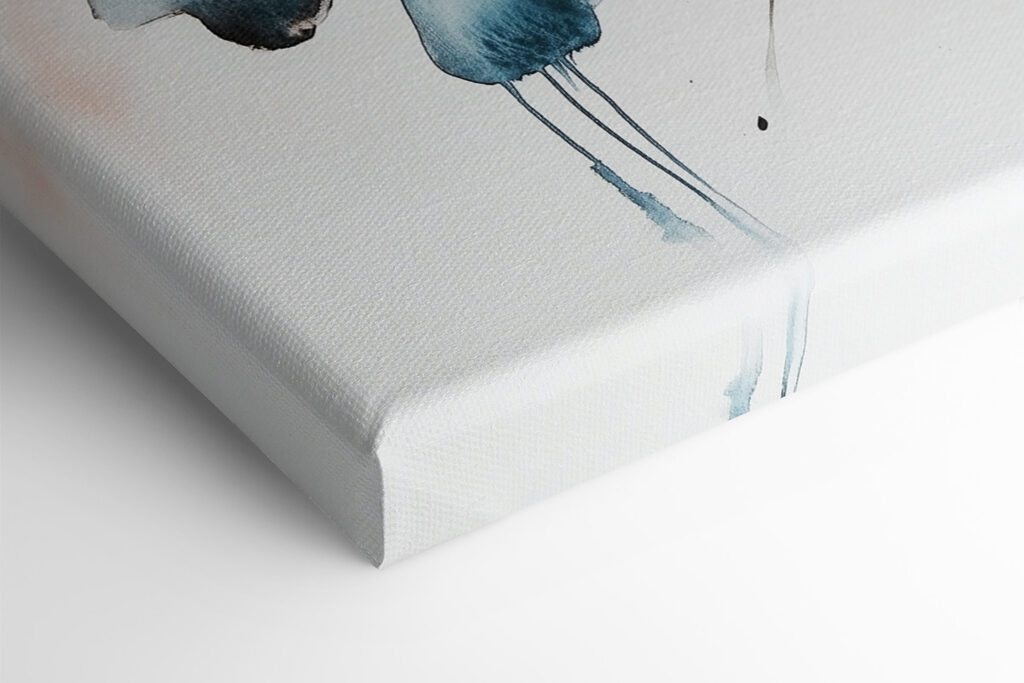 Watercolor painting of flowers