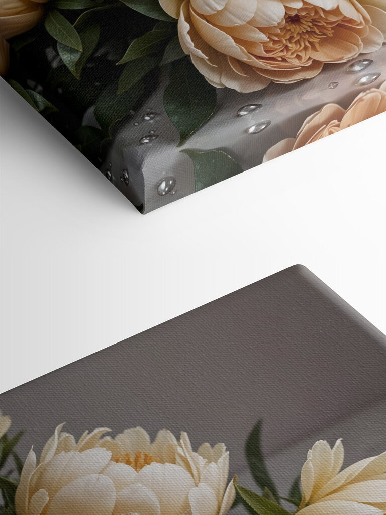 Group of flowers on a table