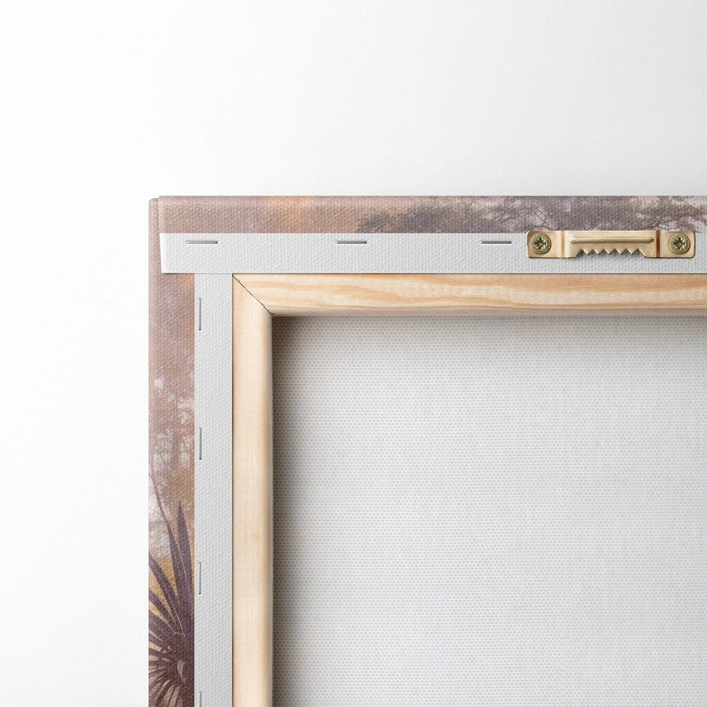 River with trees and plants