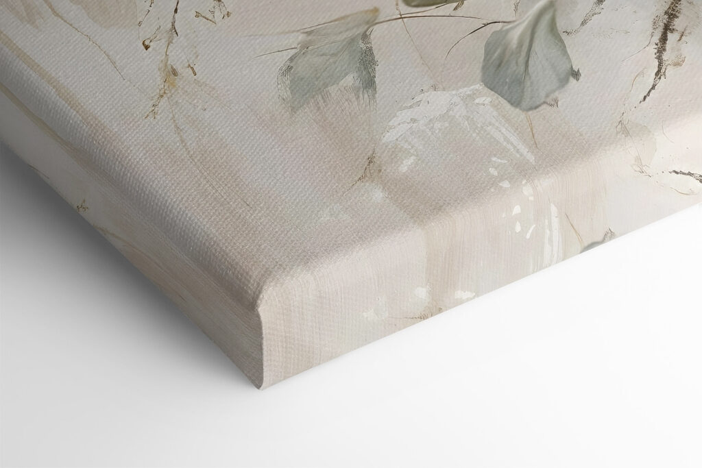 Painting of white flowers