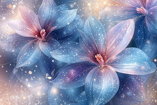 Delicate bloesems in zachte kleuren Delicate bloesems in zachte kleuren