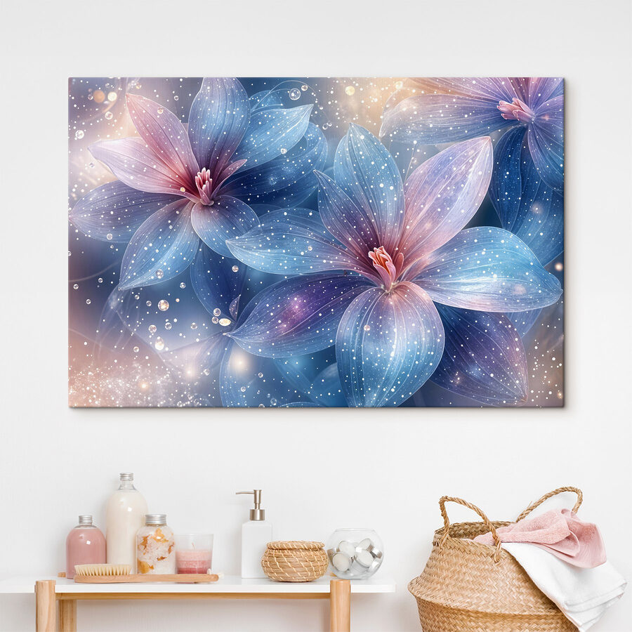 Delicate bloesems in zachte kleuren