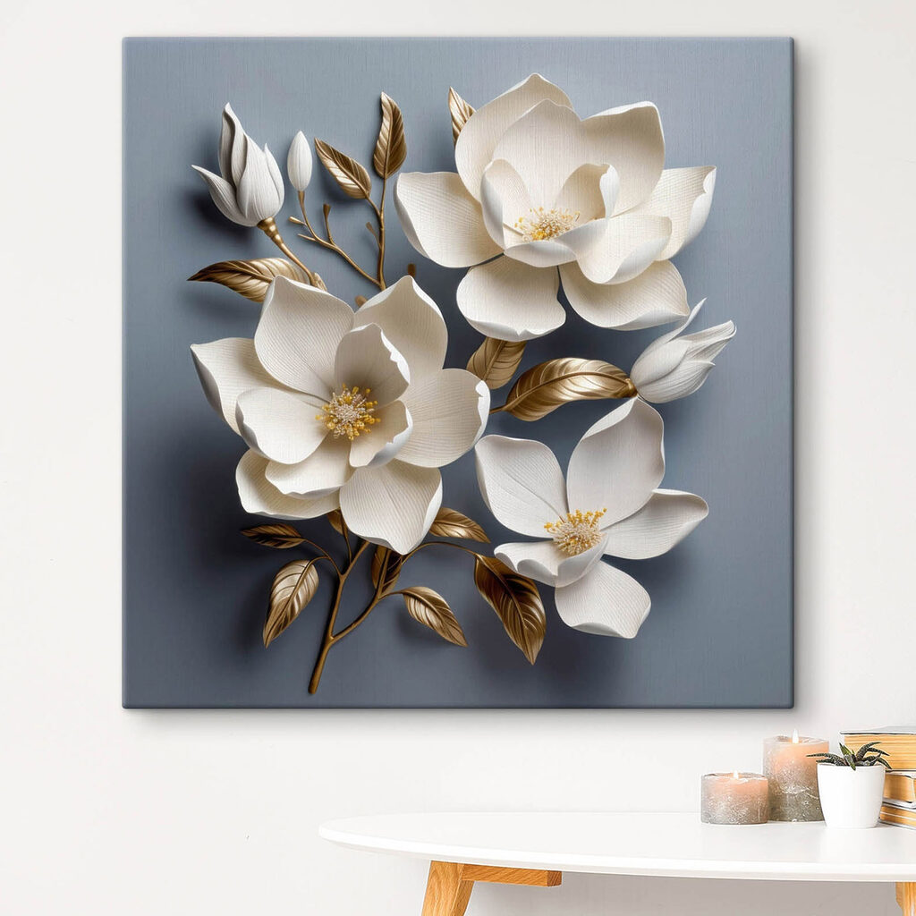 Delicate blooms on a soft backdrop Delicate blooms on a soft backdrop