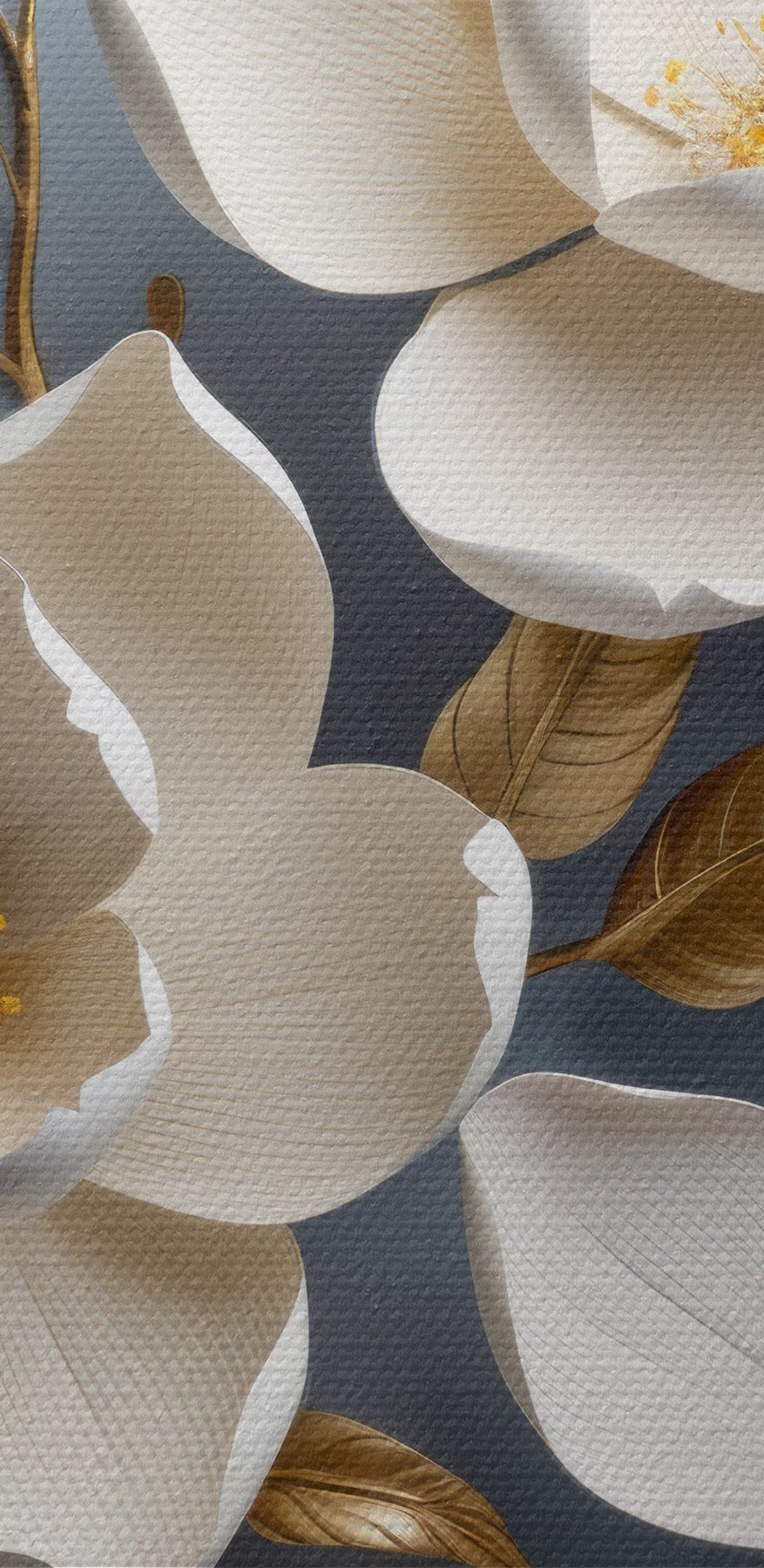 Delicate bloemen op een zachte achtergrond