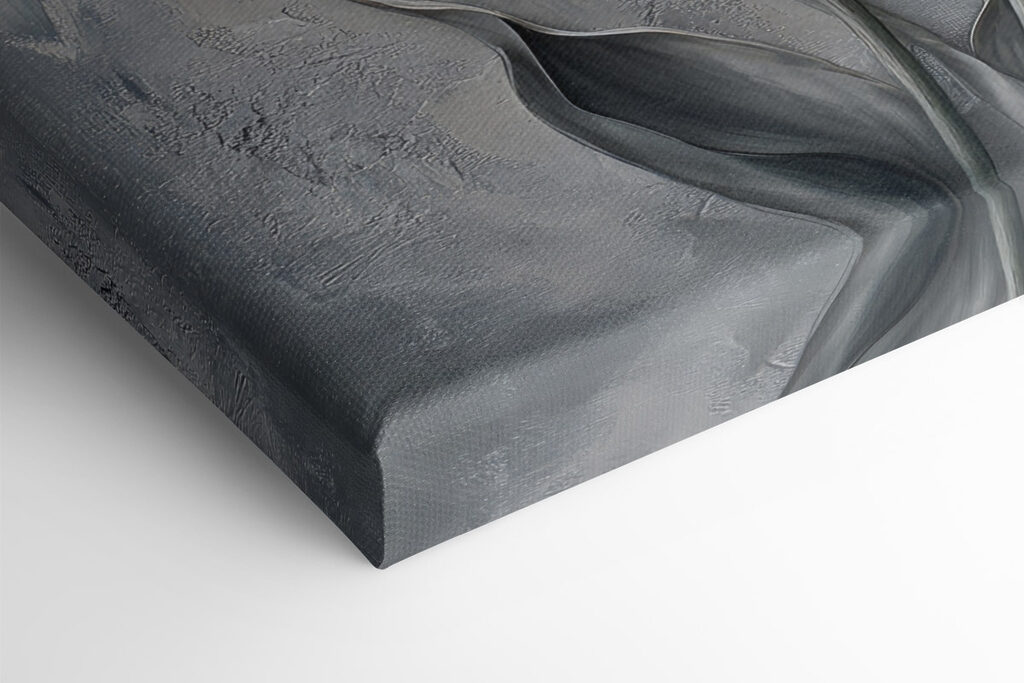 Painting of white flowers Painting of white flowers