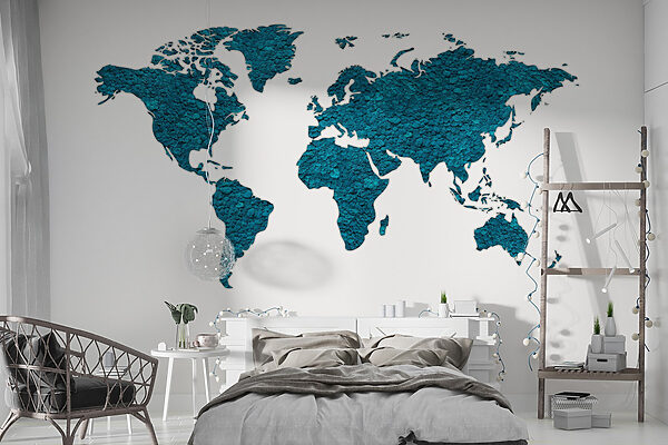 Kaart van de wereld Kaart van de wereld