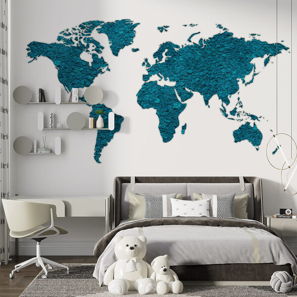 Kaart van de wereld Kaart van de wereld