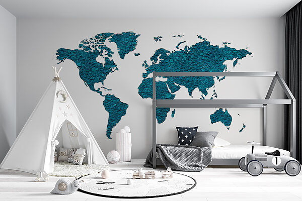 Kaart van de wereld Kaart van de wereld