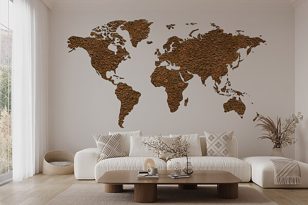 Kaart van de wereld Kaart van de wereld