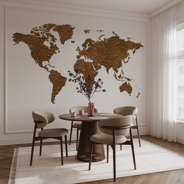 Kaart van de wereld Kaart van de wereld