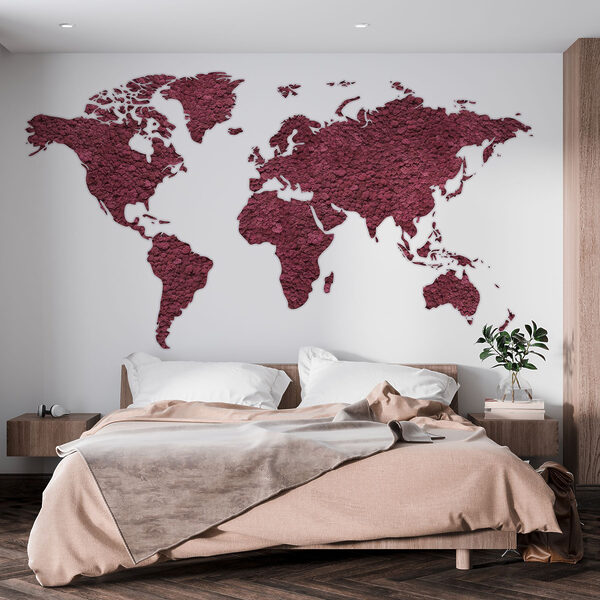 Kaart van de wereld Kaart van de wereld