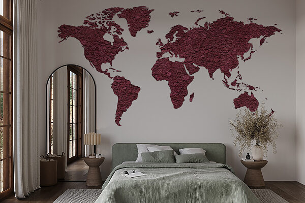 Kaart van de wereld Kaart van de wereld