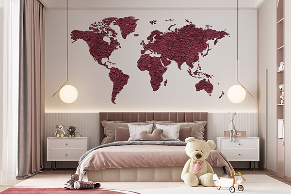 Kaart van de wereld Kaart van de wereld