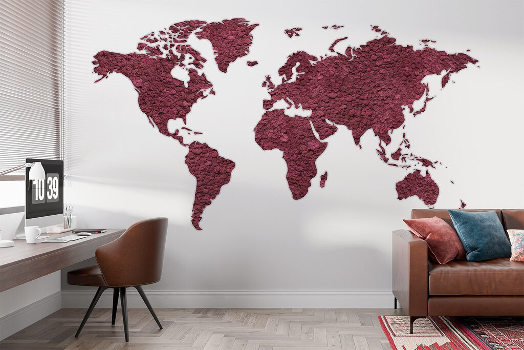 Map of the world