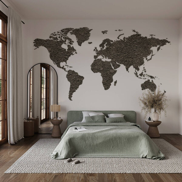 Kaart van de wereld Kaart van de wereld