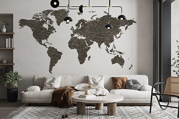 Kaart van de wereld Kaart van de wereld