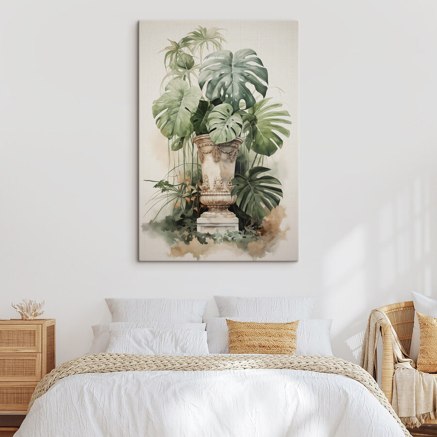 Plant in een vaas