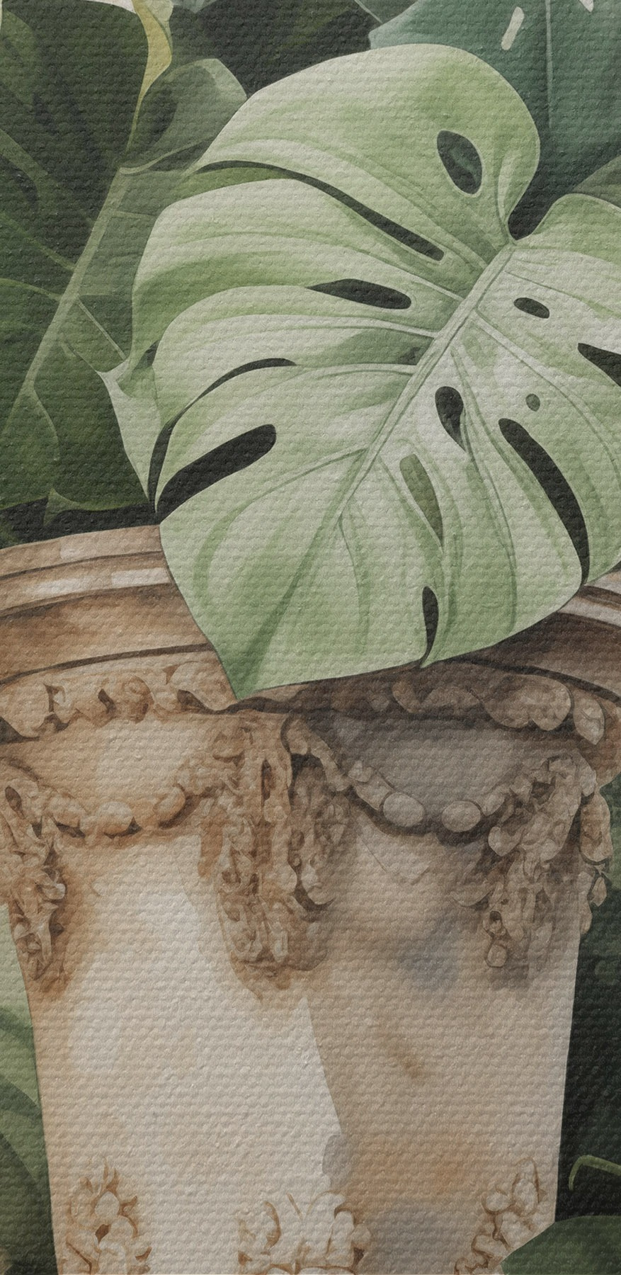 Plant in een vaas