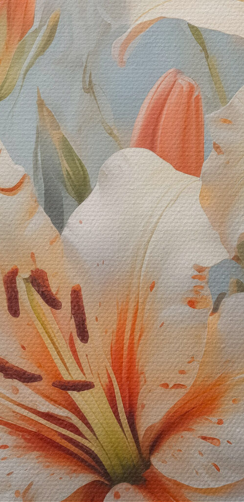 Group of white flowers