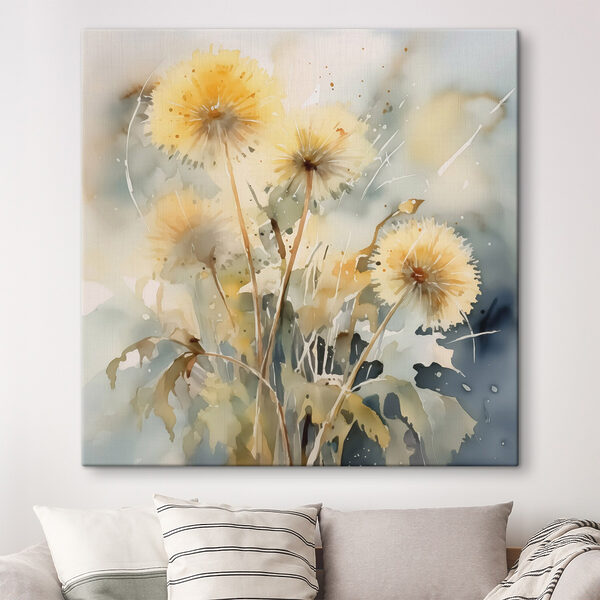 Aquarel van bloemen Aquarel van bloemen