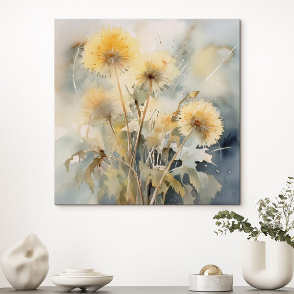 Aquarel van bloemen Aquarel van bloemen
