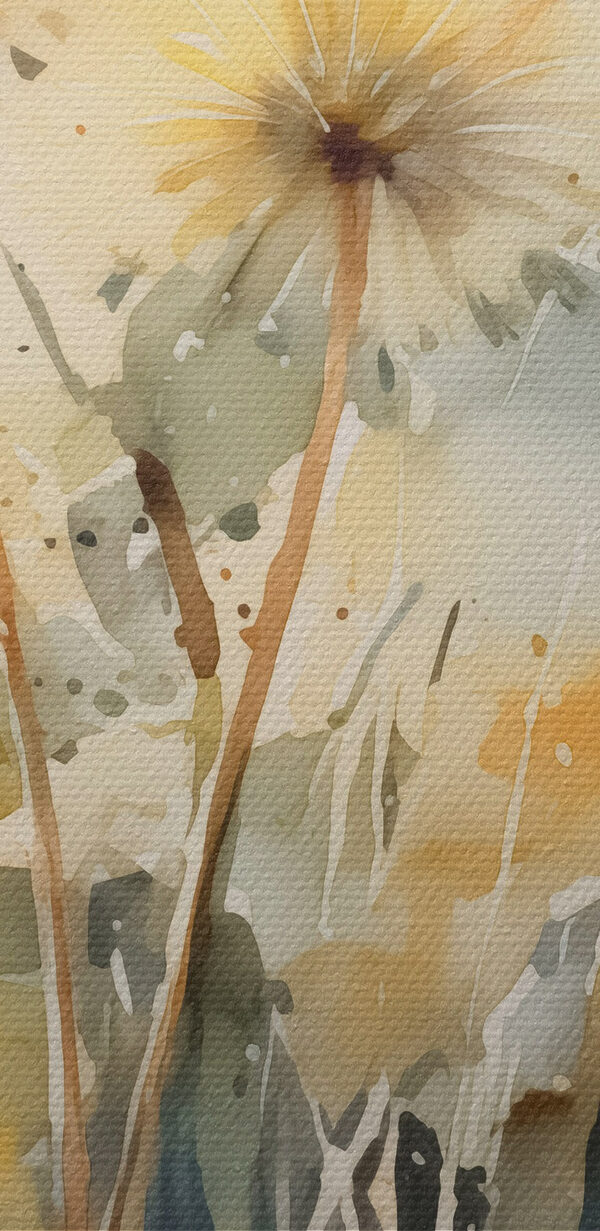 Aquarel van bloemen Aquarel van bloemen