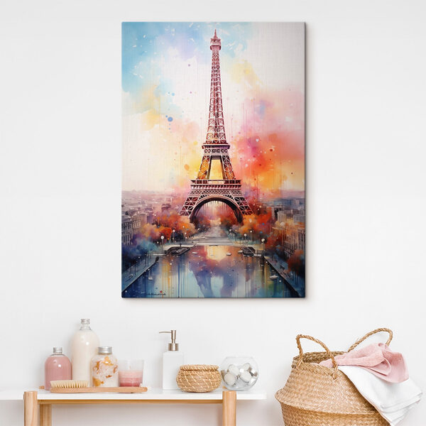 Schilderij van een toren Schilderij van een toren