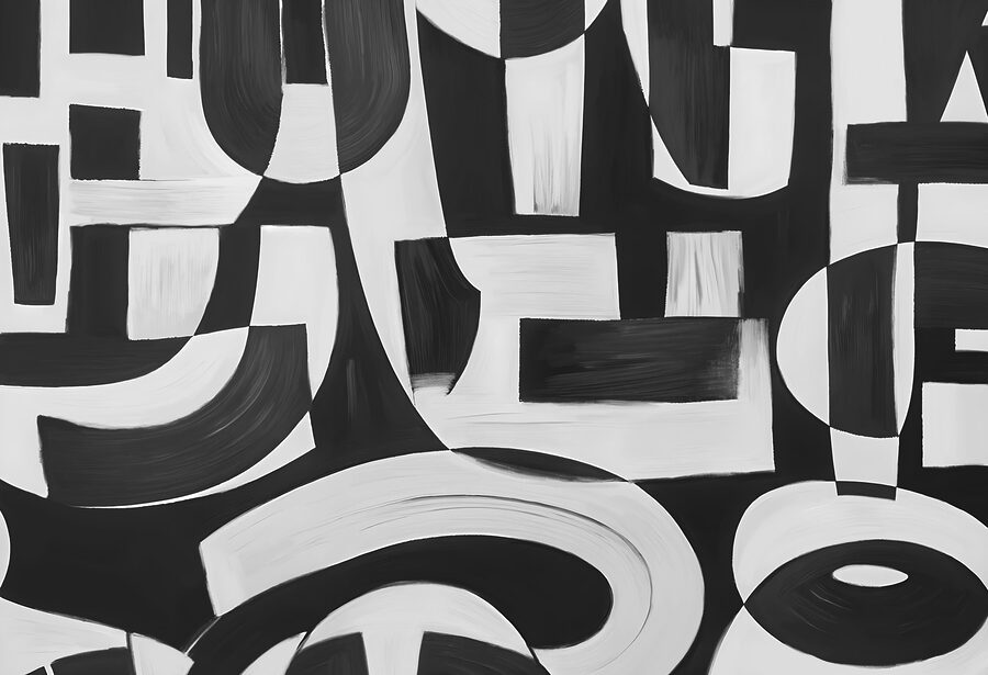 Zwart-wit kunst