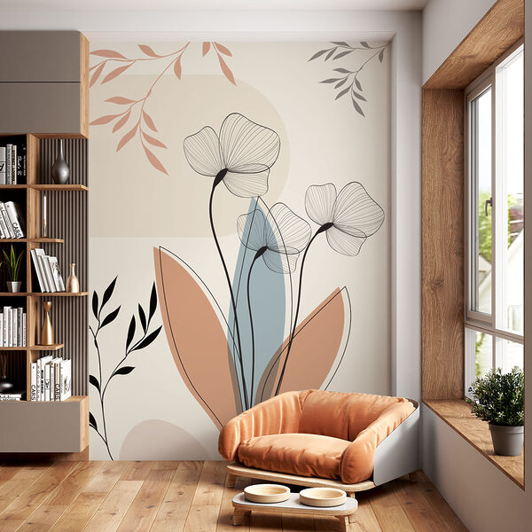 Florale elegantie in zachte tinten Florale elegantie in zachte tinten
