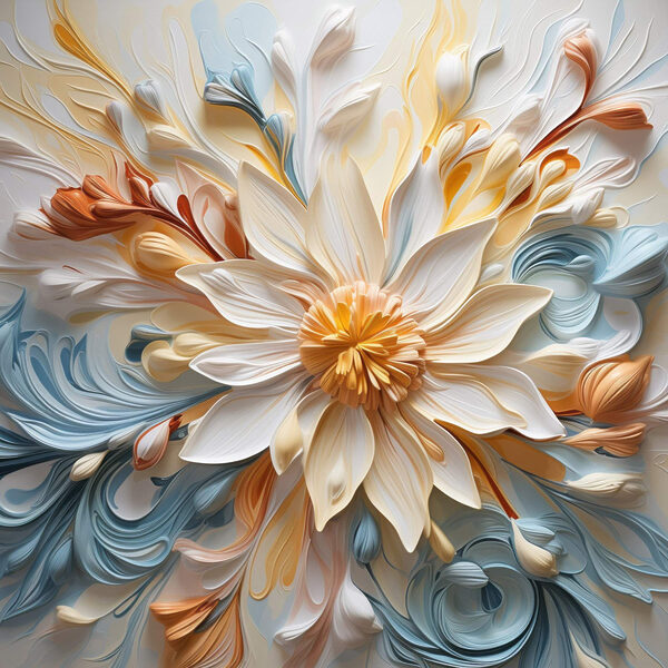 Bloem van papier Bloem van papier