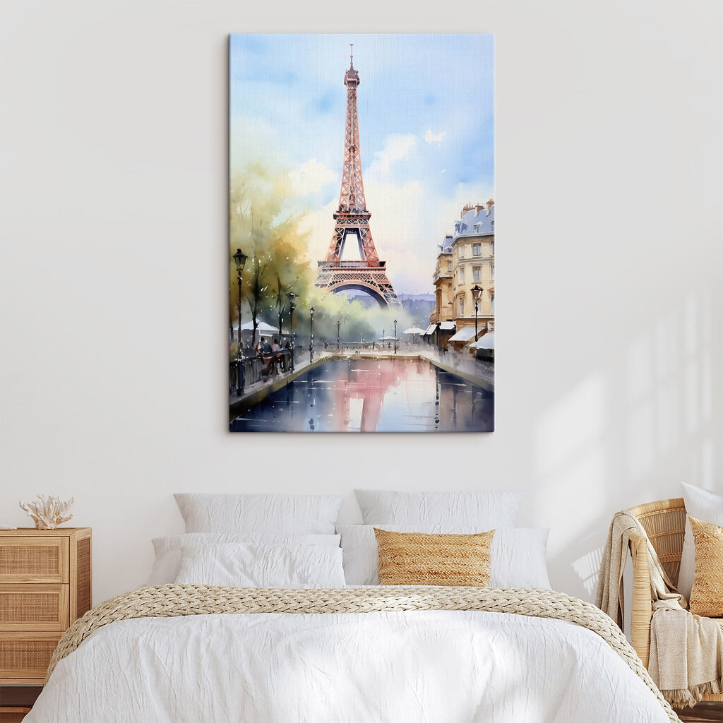 Watercolor of a tower