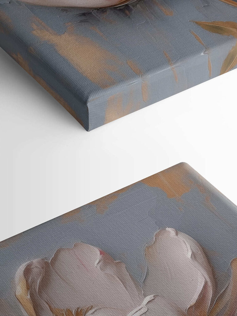 Painting of a flower Painting of a flower