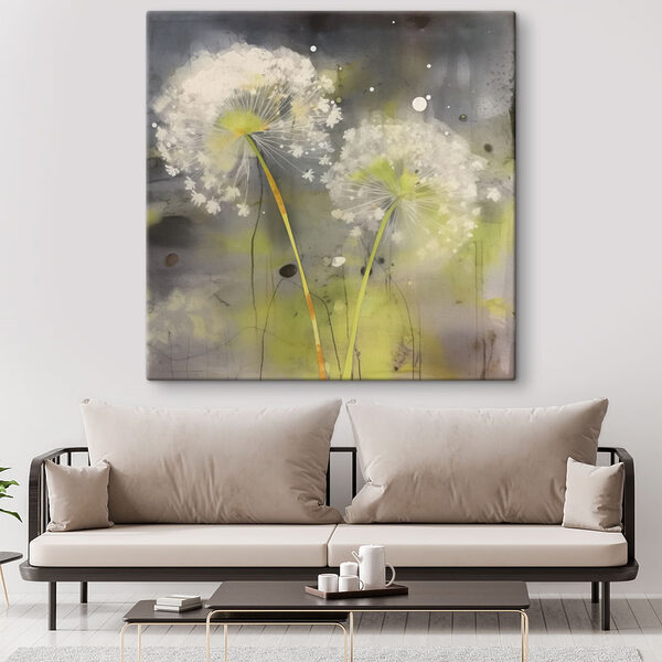 Delicate witte bloemen in zachte tinten Delicate witte bloemen in zachte tinten