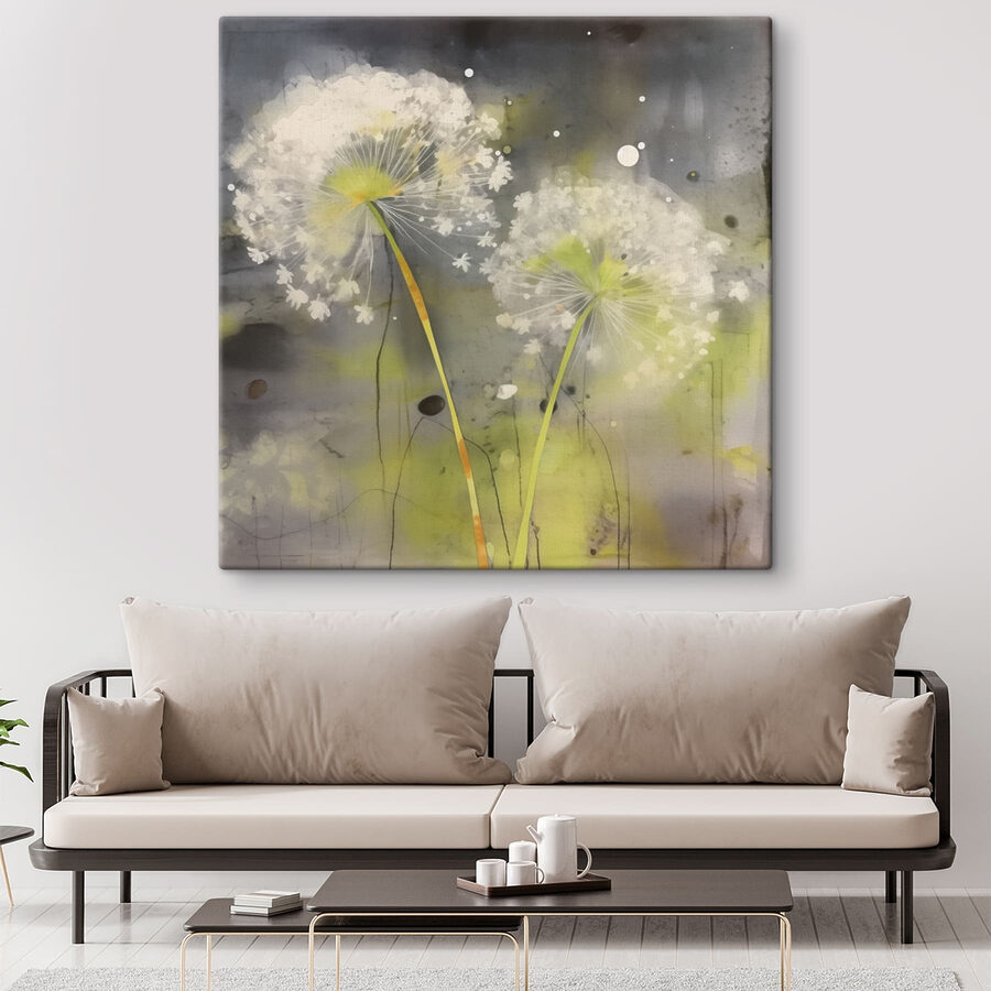 Delicate witte bloemen in zachte tinten Delicate witte bloemen in zachte tinten