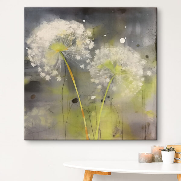 Delicate witte bloemen in zachte tinten Delicate witte bloemen in zachte tinten