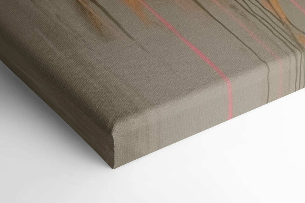 Painting of pink flowers